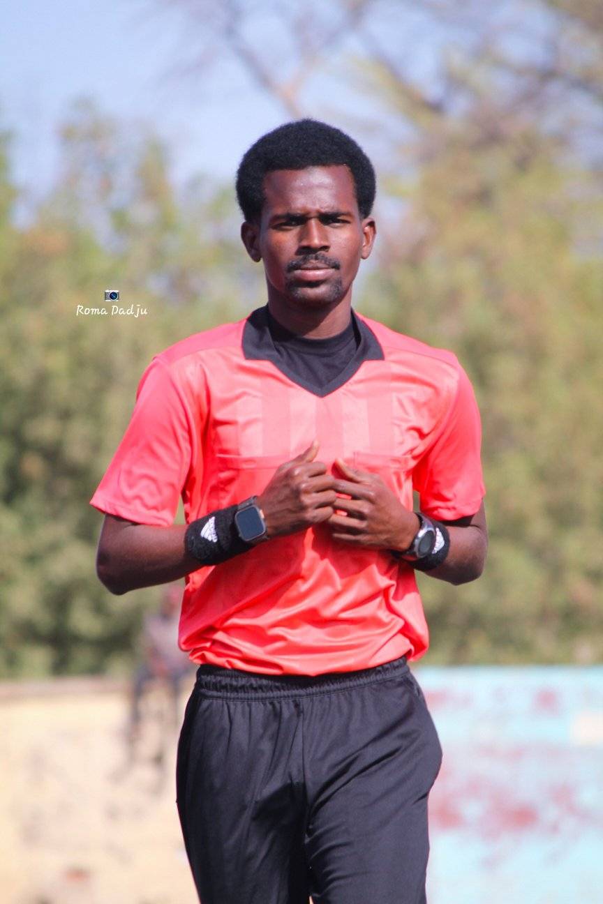 Issa Mahamat Togoï en pleine action lors d'un match